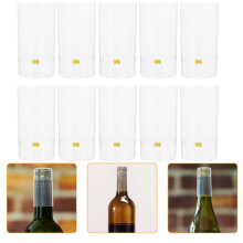 100Pcs Heat Shrink Covers Plastic Sealers for Home Bars