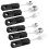 4Sets Portable Weighted Utensils for Disabled Elderly Black Spoon Fork 1