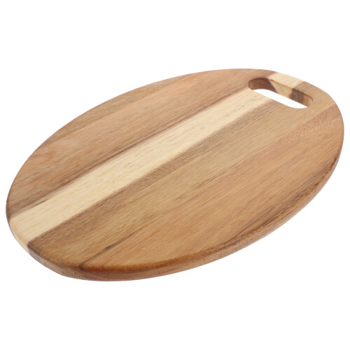 2Pcs Compact Wood Cutting Boards with Hanging Hole for Kitchen 2