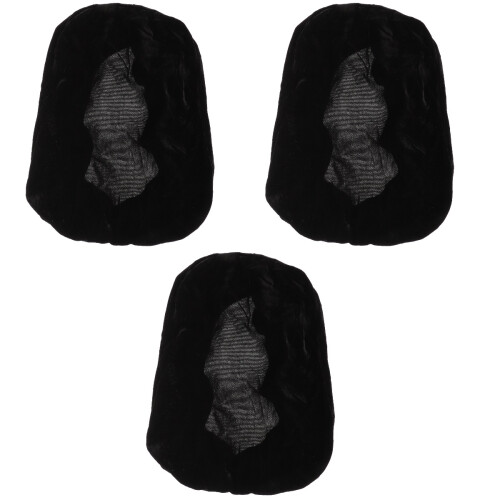 3Pcs Comfortable Black Guitar Covers Dust-Resistant Decorative Covers 2
