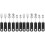 4Sets Portable Weighted Utensils for Disabled Elderly Black Spoon Fork 4