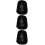 3Pcs Comfortable Black Guitar Covers Dust-Resistant Decorative Covers 8