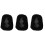 3Pcs Comfortable Black Guitar Covers Dust-Resistant Decorative Covers 4