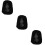 3Pcs Comfortable Black Guitar Covers Dust-Resistant Decorative Covers 9