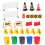 5Sets Mini Road Block Model Plastic Toy Assorted Color for Kids Play 1
