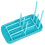 3Pcs Baby Bottle Drying Rack Foldable Blue Kitchen Storage Organizer 2