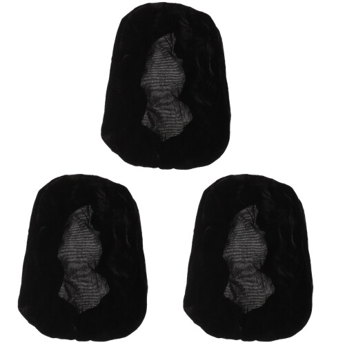 3Pcs Comfortable Black Guitar Covers Dust-Resistant Decorative Covers 1