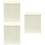 3Pcs White Iron Decorative Wall-Mounted Mailbox Letter Post Box 8