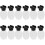 12Sets Compact ABS Pe Storage Bottles for Beads Refill and Sample Use 6