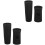 2Sets Silicone Microphone Handle Cover Black for Wireless Mic Use 5
