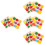 12Pcs Recognition Shape Blocks Educational Toy for Toddlers Assorted 6