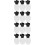 12Sets Compact ABS Pe Storage Bottles for Beads Refill and Sample Use 9