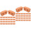 60Pcs Clay Mini Bricks Building Set for DIY Miniature House Decoration 5