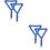 4Pcs Blue Phone Hanging Straps Polyester Cell Phone Lanyards for Neck 6