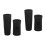 2Sets Silicone Microphone Handle Cover Black for Wireless Mic Use 6