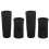 2Sets Silicone Microphone Handle Cover Black for Wireless Mic Use 4