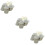 300Pcs Silver Hollow Paper Candy Cups Chocolate Wrappers for Packaging 9