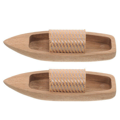 6St Rustieke Boot Model Ongespoten Decor 2