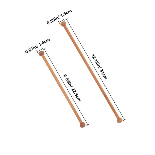 12Pcs Wood Tapestry Poles for Wall Art 2