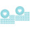 60Pcs Plastic Binding Discs Sky-Blue Round Binder Rings for Planner 8