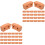 60Pcs Clay Mini Bricks Building Set for DIY Miniature House Decoration 4