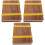 3Ensembles Kit De Fleurs Bois Papier Multi Usage Maison 4