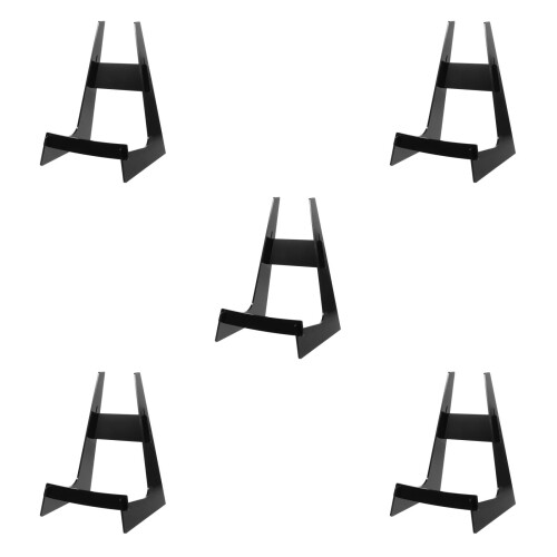 5Pcs Black Acrylic Guitar Rest Floor Stand for Multi Instrument Use 2
