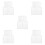 15Pcs Clear Lighter Protective Cover Plastic Case Holder for Camping 8