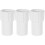3Pcs PVC Garden Hose Adapter White Threaded Pool Hose Replacement 6