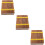 3Ensembles Kit De Fleurs Bois Papier Multi Usage Maison 10