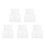 15Pcs Clear Lighter Protective Cover Plastic Case Holder for Camping 9