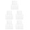 15Pcs Clear Lighter Protective Cover Plastic Case Holder for Camping 6