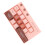 5Pcs Car Dashboard Temporary Parking Number Display Plate Pink ABS PVC 3