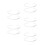 10Pcs Motorcycle Hydraulic Brake Tool Kit Aluminum Rubber Multi-Color 5