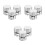 9Pcs Durable Aluminum Cable Hooks Cord Organizer Clips for Home Use 6