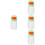 4Pcs Multi-Color Plastic Fish Feeders for Small Tanks Feeding Tool 8