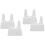 4Pcs White PP Sprouting Stand for Jars Reusable Desktop Storage Rack 5