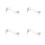 4Pcs Adjustable Violin Shoulder Rest Clear Acrylic Support Cushion 8
