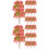 40Pcs Durable Pink Mini Tree Models for Train Scenery and DIY Decor 6