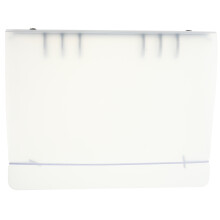 4Pcs Reusable Portable Notebook Shell White Binder Cover