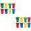 16Pcs Mini Desk Trash Cans Plastic Multi-Use Trash Container 8