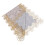 2Pcs Premium Polyester Piano Cover Embroidered Decorative Half Cover 1