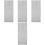 4Pcs Grey Oxford Cloth Ironing Board Pouches for Use 5