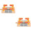 2Pcs Multi Wooden Train Track Railing Barrier DIY Decorative Block 7