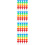 20Pcs Creative Plastic Stackable Kids Pencils Smooth Writing Supplies 10