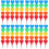20Pcs Creative Plastic Stackable Kids Pencils Smooth Writing Supplies 7