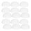 80Pcs Clear Plastic Hat Shaper Insert Cap Inner Holder 3