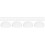 80Pcs Clear Plastic Hat Shaper Insert Cap Inner Holder 6