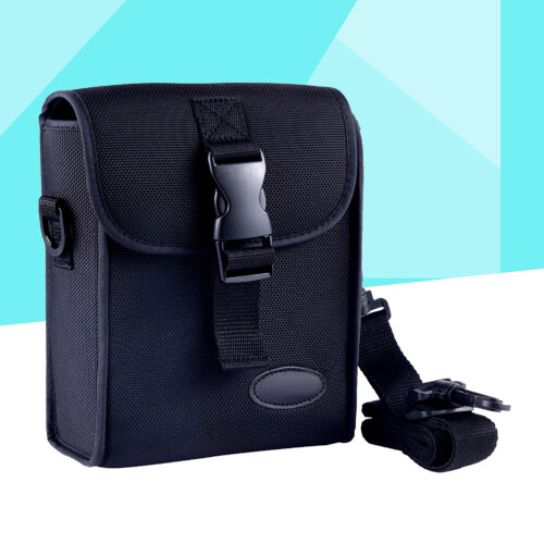 2Pcs Black Binoculars Organizer Bag Stylish Comfortable Storage Pouch 2