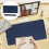 2Pcs Office PU Mouse Mat Non-Deform Soft Mouse Pad for Home Desktop 10